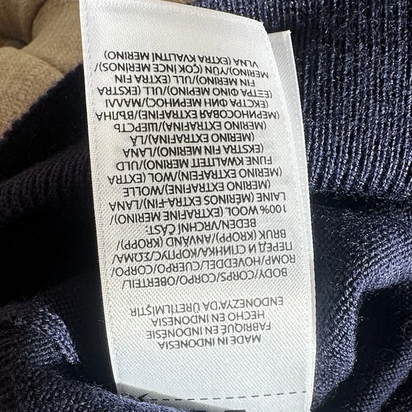 Polo Ralph Lauren Men's Deep Blue Crewneck Sweater